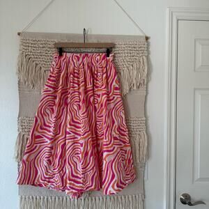 Solid & Striped Luzy Zebra Skirt